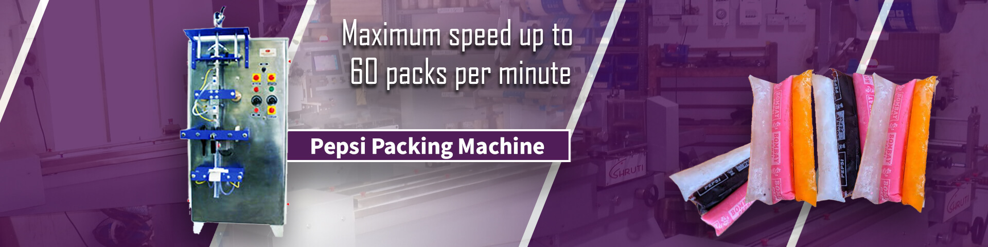 Pepsi Packing Machine manufacturer india